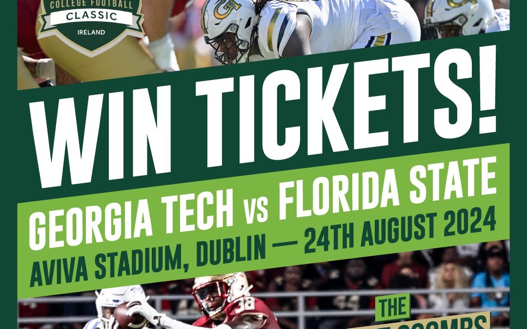 Win Tickets To The 2024 Aer Lingus College Football Classic!